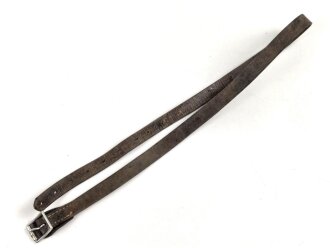 Bauchgurt für den Rucksack der Gebirgstruppen Wehrmacht. Frühes Stück, Gesamtlänge 99cm