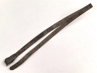 Bauchgurt für den Rucksack der Gebirgstruppen Wehrmacht. Frühes Stück, Gesamtlänge 99cm