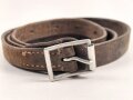 Bauchgurt für den Rucksack der Gebirgstruppen Wehrmacht. Frühes Stück, Gesamtlänge 99cm