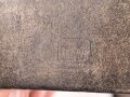 Schweiz, Eindornkoppel mit Hänger für Kavallerie ? Leder weich