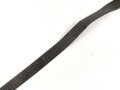Eindornkoppel geschwärztes Leder. Höhe etwa 3,3cm, Gesamtlänge 120cm