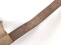 Eindornkoppel mit Schulterriemen und Karabinerhaken. Fernmelder ? Breite des Lederkoppels knapp5cm, Gesamtlänge 112cm