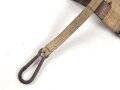 Eindornkoppel mit Schulterriemen und Karabinerhaken. Fernmelder ? Breite des Lederkoppels knapp5cm, Gesamtlänge 112cm