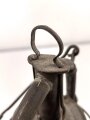 Laterne "Panzer Cuirass" Ungereinigt, Originallack, Höhe ohne Griff  40cm, Funktion nicht geprüft