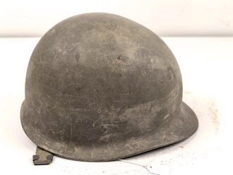 Bundeswehr, Stahlhelm alter Art, Kopfgrösse 55-57, Kinnriemen unvollständig