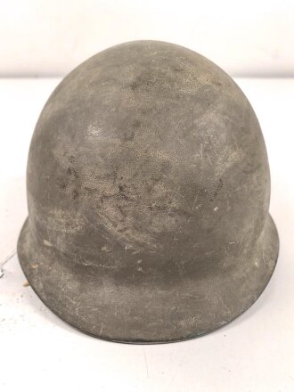 Bundeswehr, Stahlhelm alter Art, Kopfgrösse 55-57, Kinnriemen unvollständig