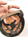 Bundesgrenzschutz, Stahlhelm für Fallschirmtruppe. Neuzeitlich gesandet und lackiert, Kopfgrösse 57