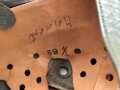 Bundeswehr, Stahlhelm für Fallschirmtruppe. Die Glocke Originallack, das Innenfutter entweder eine bastelei oder ein versuch