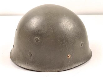 Frankreich, Innenhelm zum Stahlhelm M51. Originallack