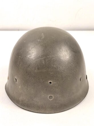 Frankreich, Innenhelm zum Stahlhelm M51. Originallack