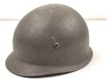 Bundeswehr, Stahlhelm alter Art, Kopfgrösse 55-57, ungereinigtes Stück