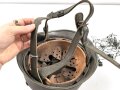 Bundeswehr, Stahlhelm alter Art, Kopfgrösse 55-57, ungereinigtes Stück