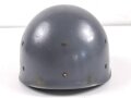 Innenhelm für einen zweiteiligen Stahlhelm nach dem amerikanischen Modell M1. Kunststoff, datiert 1971
