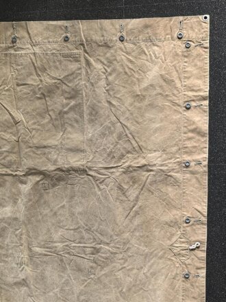 Seitenwand eines grösseren Zeltes ? Maße etwa 131 x 202cm