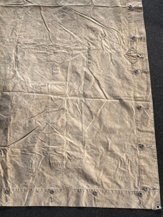 Seitenwand eines grösseren Zeltes ? Maße etwa 131 x 202cm
