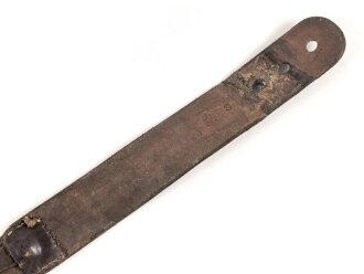 1.Weltkrieg, Trageriemen für einen Tornister, datiert 1917