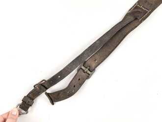 1.Weltkrieg, Trageriemen für einen Tornister, datiert 1915