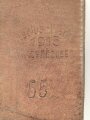 1.Weltkrieg, Trageriemen für einen Tornister, datiert 1915