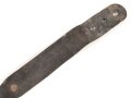 1.Weltkrieg, Trageriemen für einen Tornister, datiert 1918, dann in die Reichswehr übernommen und 1921 nochmals gestempelt