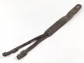 1.Weltkrieg, Trageriemen für einen Tornister, datiert 1918, dann in die Reichswehr übernommen und 1921 nochmals gestempelt