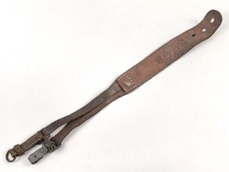 1.Weltkrieg, Trageriemen für einen Tornister, datiert 1918