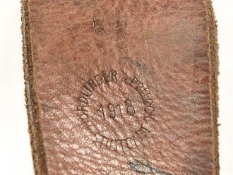 1.Weltkrieg, Trageriemen für einen Tornister, datiert 1918