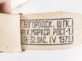 Russland kalter Krieg, Koppel für Mannschaften, weisse Paradeausführung ? , Gesamtlänge wie fotografiert 99cm