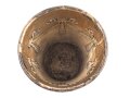 Versilberter Jugendstilbecher " Gewidmet  vom Unteroffizier Verein  3/88" Höhe 11,5cm