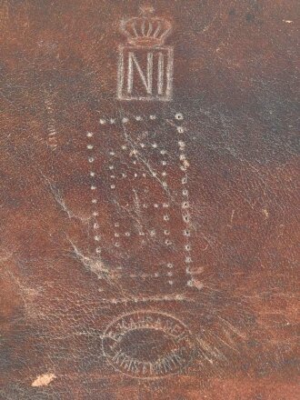 Norwegen, Koppeltasche mit Hersteller aus "Christiania" ( heutiges OSLO) ob, der Koppelriemn zugehörig ist entzieht sich meiner Kenntnis