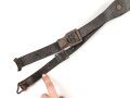 Trageriemen für einen Tornister III.Reich, geschwärztes Leder