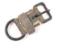 Verbindungsstück Wehrmacht, Webleinen 3cm Breit, eiserne Beschläge