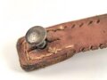 Verstellbare Lederschlaufe, Breite 1,7mm, Gesamtlänge 16cm