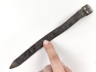 Verstellbare Lederschlaufe, Breite 1,4mm, Gesamtlänge 19,5cm
