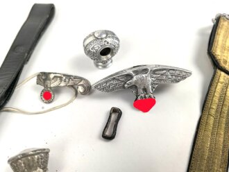 Konvolut Ersatzteile für Blankwaffen, alles mehr oder weniger defekt