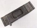 1.Weltkrieg, Patronenkasten für den Gurt zum Maschinengewehr MG08 und 08/15. Zusätzliche Bügel angebracht und überlackiert