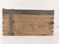 1.Weltkrieg, Patronenkasten für den Gurt zum Maschinengewehr MG08 und 08/15.