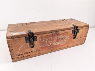 Transportkasten Wehrmacht für 2cm Munition. Innen...
