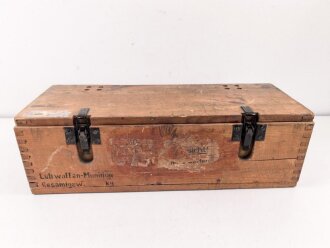 Transportkasten Wehrmacht für 2cm Munition. Innen...