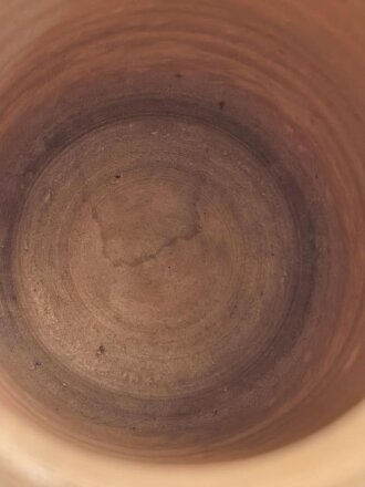 1.Weltkrieg,  Steingut Bierkrug 0,5 Liter " Arlon 1916"  Ungereinigtes Stück