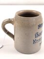 1.Weltkrieg,  Steingut Bierkrug 0,5 Liter "Heeresgruppe Kronprinz Rupprecht von Bayern 1914 1916"  Ungereinigtes Stück