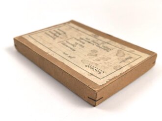 1.Weltkrieg,  leeres Feldpostpaket, Maße etwa 9,5 x 14 x 1,5cm