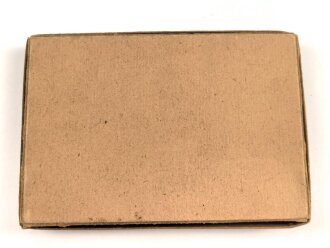 1.Weltkrieg,  leeres Feldpostpaket, Maße etwa 9,5 x 14 x 1,5cm