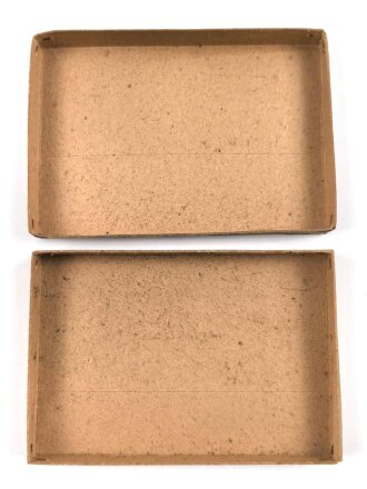 1.Weltkrieg,  leeres Feldpostpaket, Maße etwa 9,5 x 14 x 1,5cm