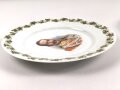 1.Weltkrieg, patriotischer Porzellanteller "Kaiser Wilhelm II." Durchmesser 25,3 cm