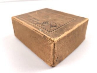 1.Weltkrieg,  leeres Feldpostpaket, Maße etwa 13 x 16 x 6cm