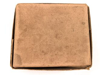 1.Weltkrieg,  leeres Feldpostpaket, Maße etwa 13 x 16 x 6cm