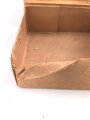 1.Weltkrieg,  leeres Feldpostpaket, Maße etwa 13 x 16 x 6cm