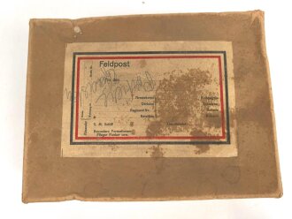 1.Weltkrieg,  leeres Feldpostpaket, Maße etwa 17 x...