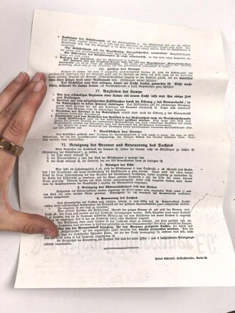 1.Weltkrieg, Leere Umverpackung zum Spiritus " Kriegslicht Brenner H.S."