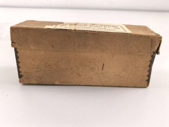 1.Weltkrieg, Leere Umverpackung zum Spiritus " Kriegslicht Brenner H.S."
